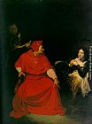 Paul Delaroche Joan of Arc in Prison painting